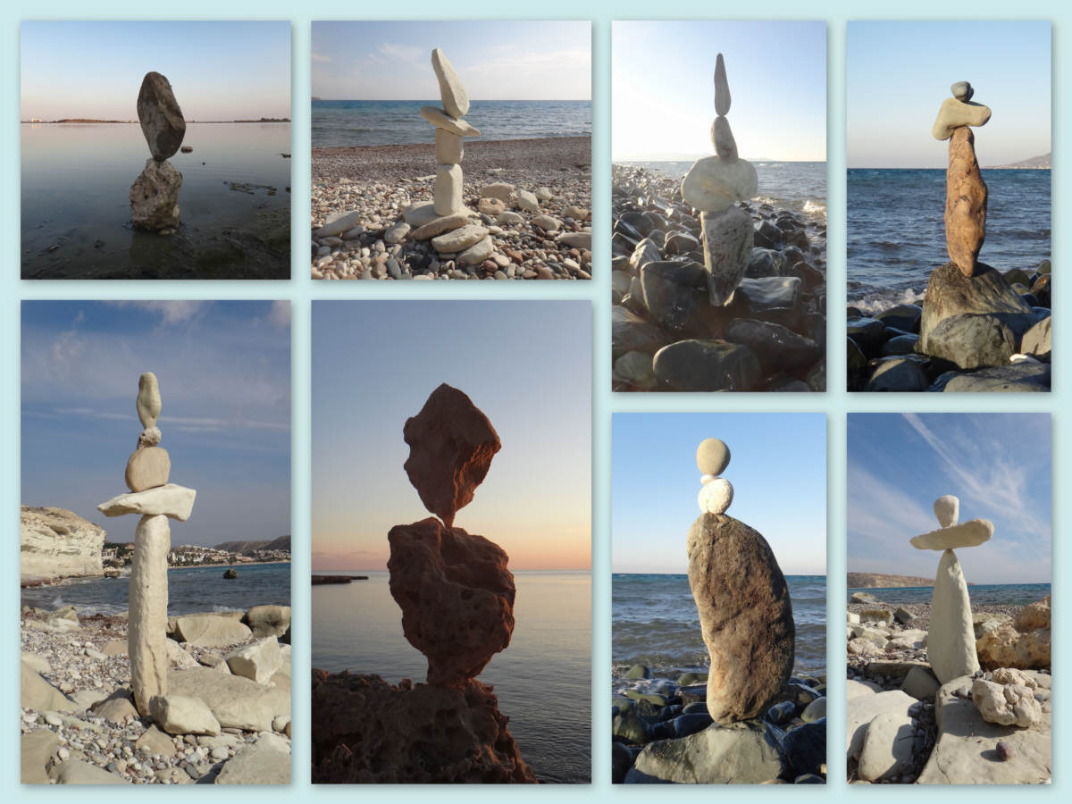 Stone-Balancing Cyprus